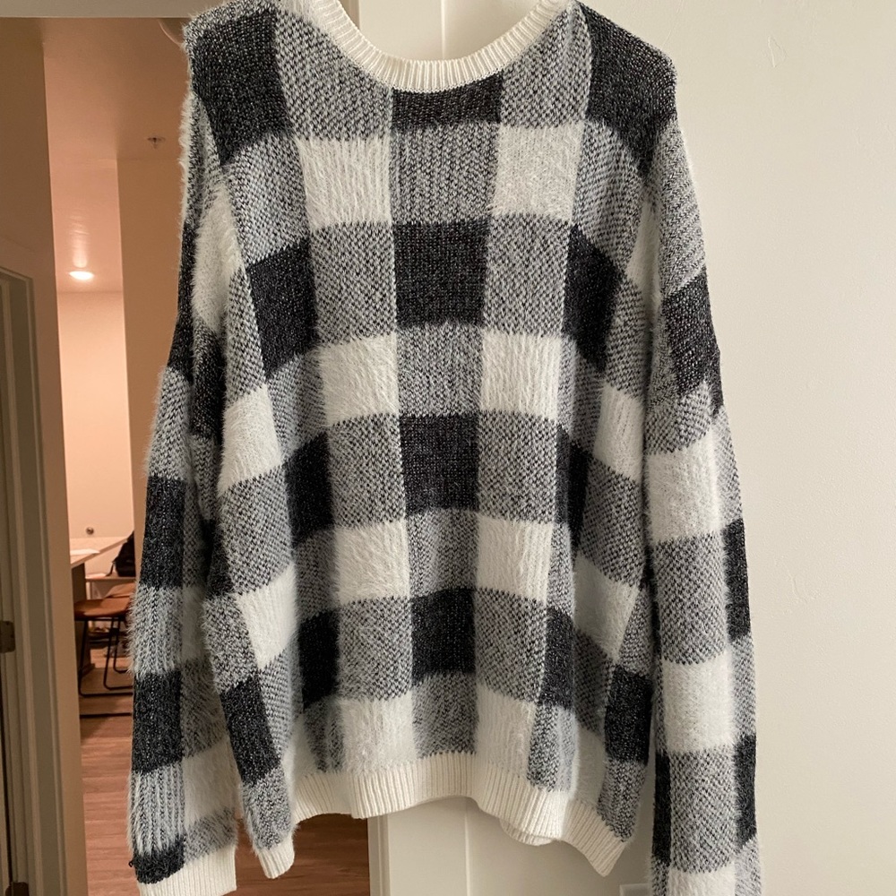 Gingham Sweater